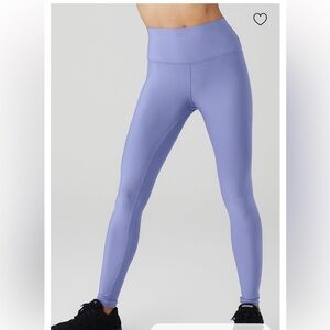 Alo yoga high waist airlift full length leggings in infinity blue